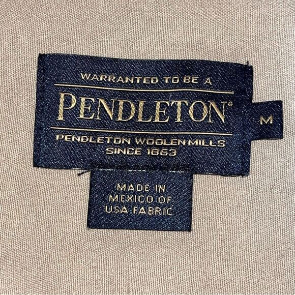 Vintage Pendleton 100% Wool Button Down Shirt - Picture 7 of 15